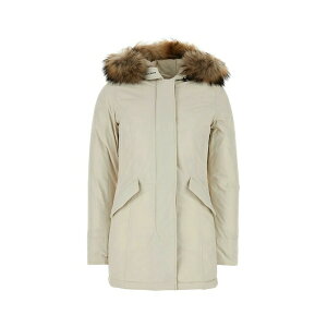 E[ b` fB[X WPbgu] AE^[ Ivory Polyester Luxury Arctic Down Jacket Milky Cream