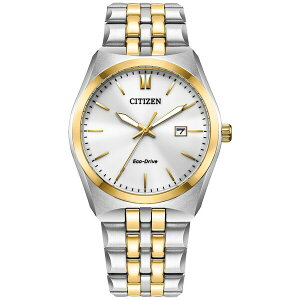 V`Y fB[X uXbgEoOEANbg ANZT[ Eco-Drive Men's Corso Two-Tone Stainless Steel Bracelet Watch 40mm Two-tone