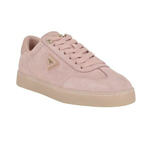 QX fB[X Xj[J[ V[Y Women's Jazlie T-Toe Logo Court Sneakers Light Pink