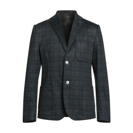 GREY DANIELE ALESSANDRINI グレイ ダニエレ アレッサンドリー二 ジャケット＆ブルゾン アウター メンズ Suit jackets Black