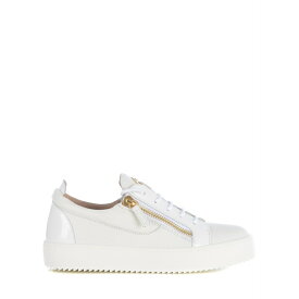 ジュゼッペザノッティ メンズ スニーカー シューズ Sneakers Giuseppe Zanotti frenkie In Leather Bianco