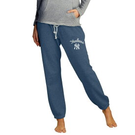 コンセプトスポーツ レディース カジュアルパンツ ボトムス New York Yankees Concepts Sport Women's Mainstream Knit Jogger Pants Navy