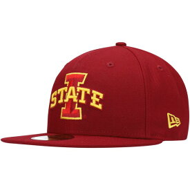 ニューエラ メンズ 帽子 アクセサリー Iowa State Cyclones New Era Primary Team Logo Basic 59FIFTY Fitted Hat Cardinal