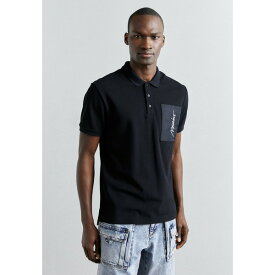 モスキーノ メンズ Tシャツ トップス Polo shirt - fantasy black