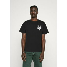 ズーヨーク メンズ Tシャツ トップス AQUA TEE UNISEX - Print T-shirt - black