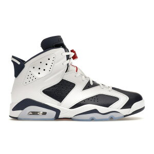 Jordan �W���[�_�� �����Y �X�j�[�J�[ �yJordan 6 Retro Olympic (2024)�z �T�C�Y US_10.5(28.5cm) White/Varsity Red/Midnight Navy