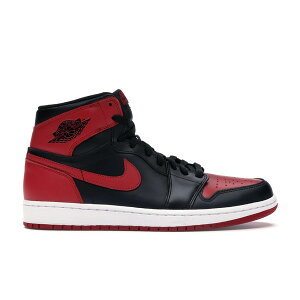 Jordan �W���[�_�� �����Y �X�j�[�J�[ �yJordan 1 Retro Bred (2013)�z �T�C�Y US_8(26.0cm) Black/Varsity Red-White