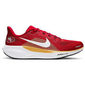 Nike �i�C�L �����Y �X�j�[�J�[ �yNike Air Zoom Pegasus 41 San Francisco 49ers (2025)�z �T�C�Y US_12(30.0cm) Gym Red/Club Gold/White
