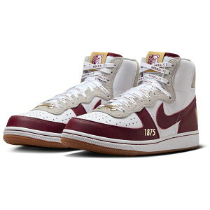 Nike �i�C�L �����Y �X�j�[�J�[ �yNike Terminator High Alabama A&M University�z �T�C�Y US_11.5(29.5cm) White/Deep Maroon/White/Metallic Gold