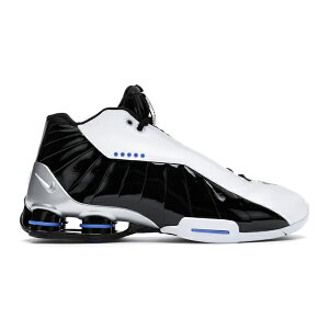 Nike �i�C�L �����Y �X�j�[�J�[ �yNike Shox BB4 Black Patent�z �T�C�Y US_M_15 White/Metallic Silver-Black-Racer Blue