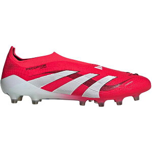 adidas �A�f�B�_�X �����Y �X�j�[�J�[ �yadidas Predator Elite Laceless AG Pure Victory Pack�z �T�C�Y US_M_4.5 Lucid Red/Cloud White/Core Black