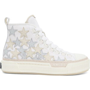 AMIRI �A�~�� �����Y �X�j�[�J�[ �yAMIRI Stars Court High White�z �T�C�Y US_9(27.0cm) White
