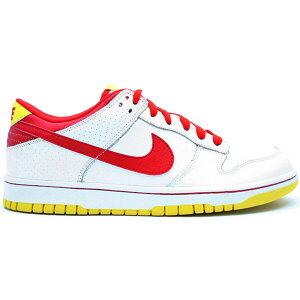 Nike �i�C�L �����Y �X�j�[�J�[ �yNike NYX Dunk Low Ronald McDonald�z �T�C�Y US_8(26.0cm) White/Chile Red-Tour Yellow
