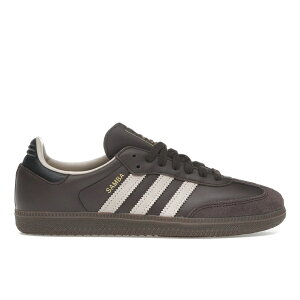 adidas �A�f�B�_�X �����Y �X�j�[�J�[ �yadidas Samba OG Dark Brown Beige Gum�z �T�C�Y US_12.5(30.5cm) Dark Brown/Clay Brown/Gum 5