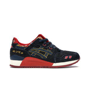ASICS �A�V�b�N�X �����Y �X�j�[�J�[ �yASICS Gel-Lyte III Japanese Denim Kimono�z �T�C�Y US_9(27.0cm) Navy/Navy