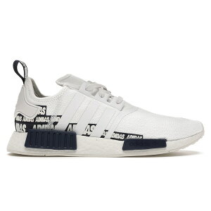 adidas �A�f�B�_�X �����Y �X�j�[�J�[ �yadidas NMD R1 Label Pack Crystal White�z �T�C�Y US_9.5(27.5cm) Crystal White/Crystal White/Collegiate Navy