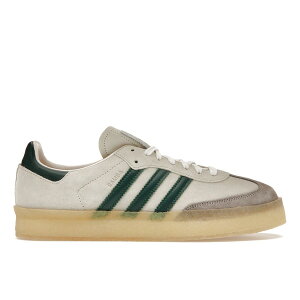 adidas �A�f�B�_�X �����Y �X�j�[�J�[ �yadidas Clarks 8th Street Samba by Ronnie Fieg Chalk White Green�z �T�C�Y US_M_13 Chalk White/Green