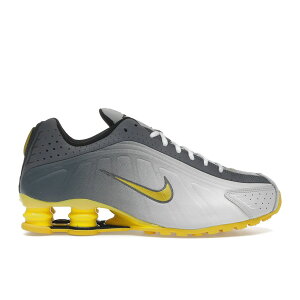 Nike �i�C�L �����Y �X�j�[�J�[ �yNike Shox R4 Bright Citron�z �T�C�Y US_5(23.0cm) Vast Grey/Light Graphite/Smoke Grey/Bright Citron