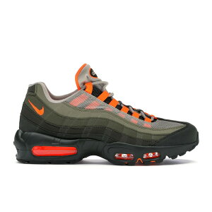 Nike �i�C�L �����Y �X�j�[�J�[ �yNike Air Max 95 OG Neutral Olive Total Orange�z �T�C�Y US_5.5(23.5cm) String/Total Orange-Neutral Olive