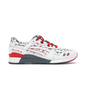 ASICS �A�V�b�N�X �����Y �X�j�[�J�[ �yASICS Gel-Lyte III GI Joe Storm Shadow�z �T�C�Y US_10.5(28.5cm) White/Grey