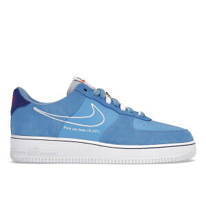 Nike �i�C�L �����Y �X�j�[�J�[ �yNike Air Force 1 Low First Use University Blue�z �T�C�Y US_7.5(25.5cm) University Blue/White/Deep Royal Blue