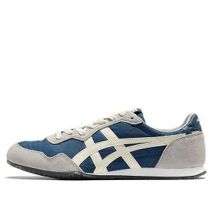 Onitsuka Tiger �I�j�c�J�^�C�K�[ �����Y �X�j�[�J�[ �yOnitsuka Tiger Serrano 'Mako Blue Cream' 1183B400-406�z �T�C�Y US_7(25.0cm)