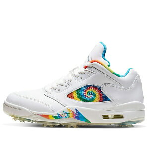 Air Jordan W[_ Y Xj[J[ yAir Jordan 5 Low Golf 'Peace, Love, and Golf' CW4205-100z TCY US_9(27.0cm)