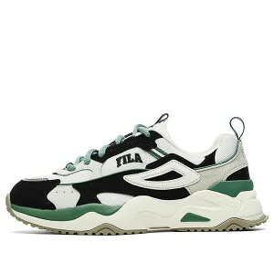 FILA tB fB[X Xj[J[ y(WMNS) FILA Rayflide Athletic Shoes 'Black White Green' F12W242121FWBz TCY US_5(22.0cm)