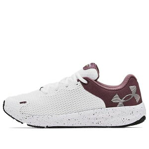 Under Armour A_[A[}[ fB[X Xj[J[ y(WMNS) Under Armour Charged Pursuit 2 Big Logo Speckled 'White Ash Plum' 3025244-101z TCY US_6(23.0cm)