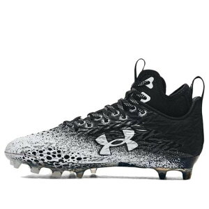Under Armour A_[A[}[ fB[X Xj[J[ y(WMNS) Under Armour Spotlight Clone MC Football Cleats 'Black White' 3026343-001z TCY US_W_10