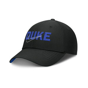 iCL Y Xq ANZT[ Men's Black Duke Blue Devils Club Prep Performance Adjustable Hat Black