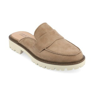 W[j[RNV fB[X T_ V[Y Women's Miycah Slip On Mule Flats Taupe