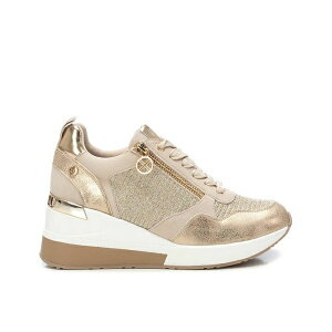 LV^C fB[X Xj[J[ V[Y Women's Wedge Sneakers By XTI Gold