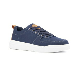 U[uh tbgEFA Y Xj[J[ V[Y Men's New York Niko Low Top Sneakers Navy