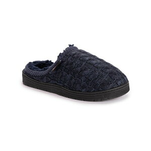 NNX Y T_ V[Y Men's Gabriel Clog Slippers, Black, S (8-9) Dark blue