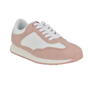 g~[ qtBK[ fB[X Xj[J[ V[Y Women's Marjel Lace Up Fashion Sneakers Light Pink/White