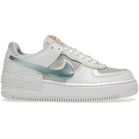 Nike ナイキ レディース スニーカー 【Nike Air Force 1 Low Shadow】 サイズ US_W_11.5W White Vast Grey Glacier Ice (Women's)