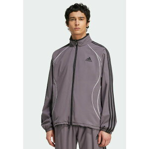 アディダスオリジナルス メンズ サンダル シューズ TEAMGEIST - Light jacket - grey strata black
