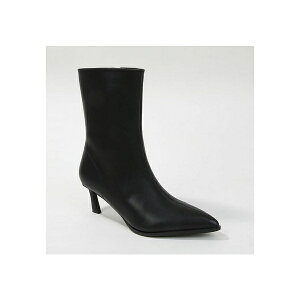 o[lX fB[X T_ V[Y Toby Kitten Heel Mid-Calf Boots Black