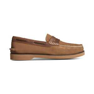 Xy[ Y Xb|E[t@[ V[Y Men's Authentic Original 2-Eye Double Sole Boat Shoe Dark beige
