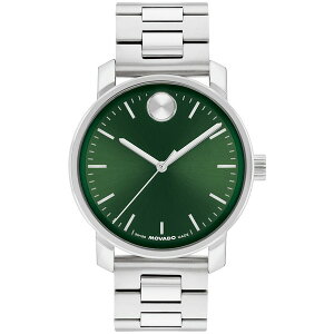 oh Y rv ANZT[ Men's Bold Access Swiss Quartz Stainless Steel Watch, 41mm Silver-tone