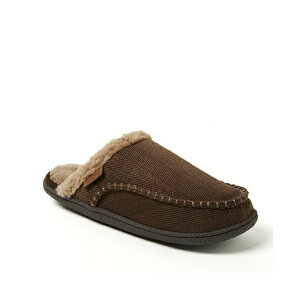 fBAtH[Y Y Xb|E[t@[ V[Y Men's Matthew Moccasin Toe Scuff House Slipper Coffee