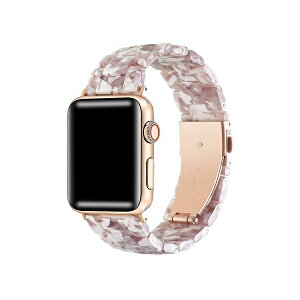 |bV ebN fB[X rv ANZT[ Claire Resin Band for Apple Watch 40,41,42 mm Stone