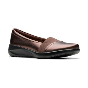 N[NX fB[X Xb|E[t@[ V[Y Women's Kaetlyn Rhea Round Toe Loafers Bronze Metallic