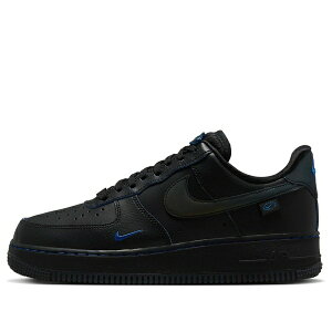 Nike �i�C�L ���f�B�[�X �X�j�[�J�[ �y(WMNS) Nike Air Force 1 Low '07 LX 'Worldwide Pack - Black Game Royal' FB1840-001�z �T�C�Y US_W_10