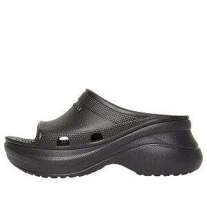 Balenciaga �o�����V�A�K ���f�B�[�X �X�j�[�J�[ �y(WMNS) Balenciaga x Crocs Pool Slide Sandals 'Black' 677389W1S8E1000�z �T�C�Y US_9(26.0cm)