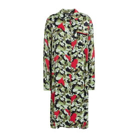 【送料無料】 フラコミーナ レディース ワンピース トップス Midi dresses Green