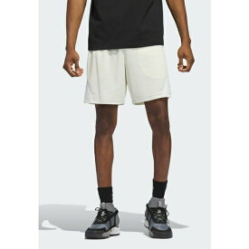 アディダス メンズ バスケットボール スポーツ SELECT SHORT - Sports shorts - ivory/white
