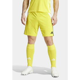 アディダス メンズ バスケットボール スポーツ TIRO24 SHORT - Sports shorts - team yellow/black