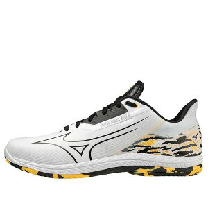 Mizuno �~�Y�m �����Y �X�j�[�J�[ �yMizuno Wave Drive NEO 3 'White Black Yellow' 81GA220004�z �T�C�Y US_6(24.0cm)